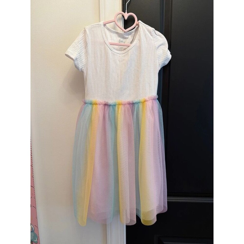 Wonder Nation White Spring Dress